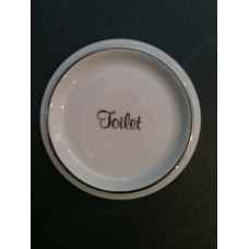 Ceramic door sign " Toilet "